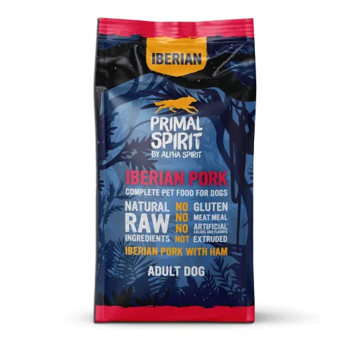 Primal Spirit Iberian Pork kutyatáp 12kg